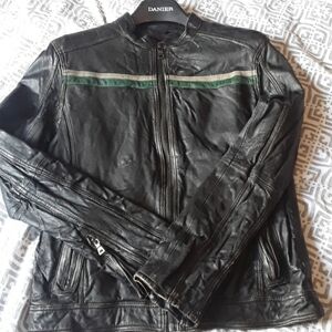 BNOT  'Distressed' style Leather Jacket